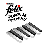 PurinaAdriatic music cat cats felix Sticker