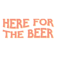 Happy Hour Beer Sticker