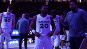 College Basketball Letsgox GIF by Xavier Men's Basketball