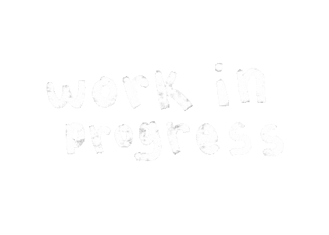 Work In Progress Art Sticker