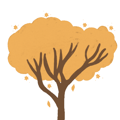 Tree Colores Sticker by The Big Brown Eyes