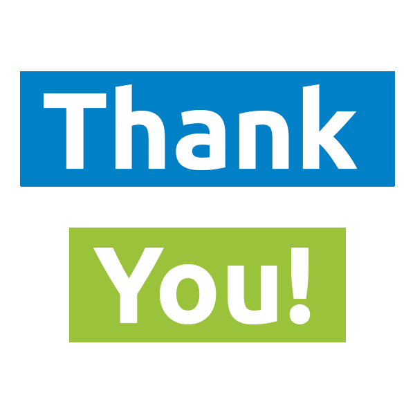 Climate Change Thank You Sticker by Citizens' Climate Lobby