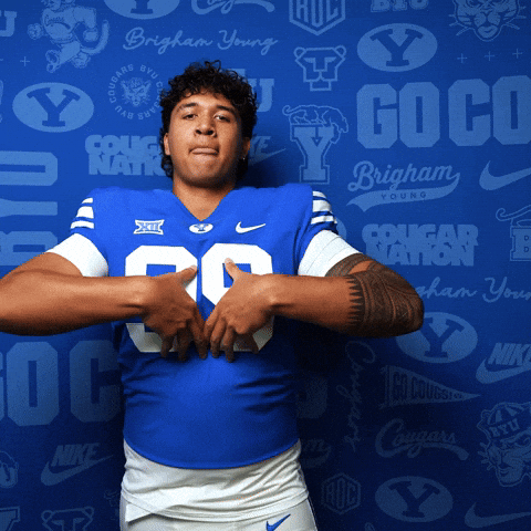 College Football Go Cougs GIF by BYU Cougars
