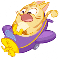 Scared Cat GIF by Bibi.Pet