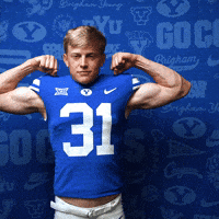 College Football Go Cougs GIF by BYU Cougars