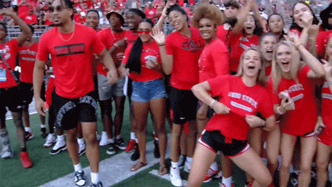 Ohio State Buckeyes Football GIF by Ohio State Athletics