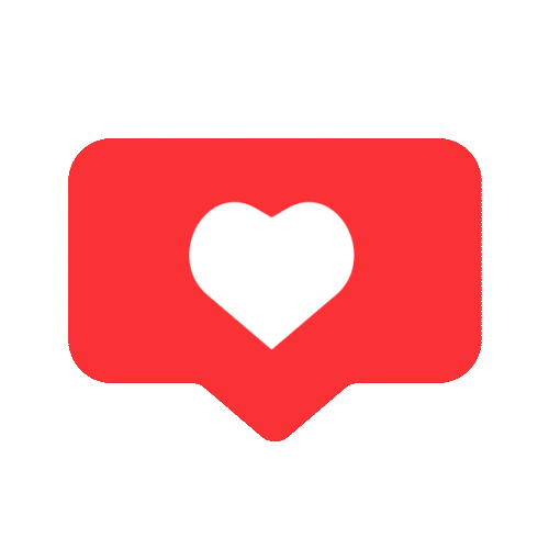 love it heart Sticker by Hennig-Olsen Is