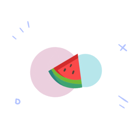 Food Pink Sticker