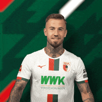 Happy German GIF by FC Augsburg 1907