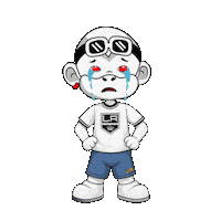 La Kings Sticker by Zhot