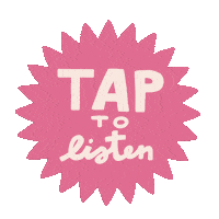 Podcast Tap Sticker by ESM Creative Studio