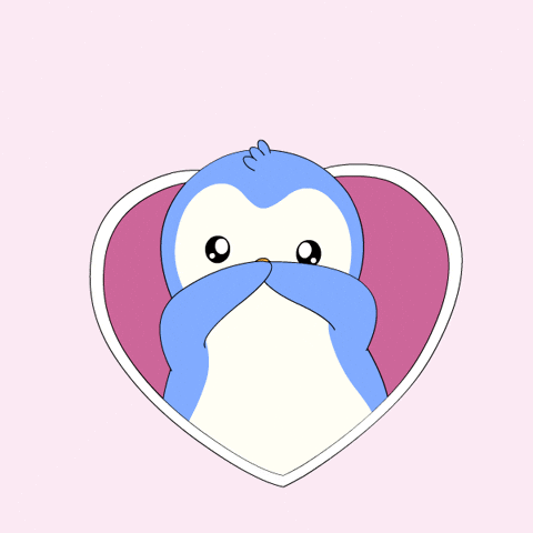 I Love You Heart GIF by Pudgy Penguins