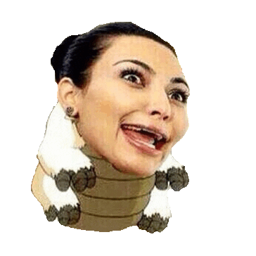 kim kardashian STICKER by imoji