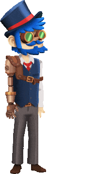 CreateForLife lose steampunk braxton buildingfight Sticker