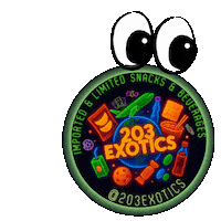 203EXOTICSNACKS new drinks snack foodie Sticker