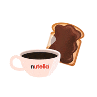 Good Morning Cafe Sticker by Nutella France
