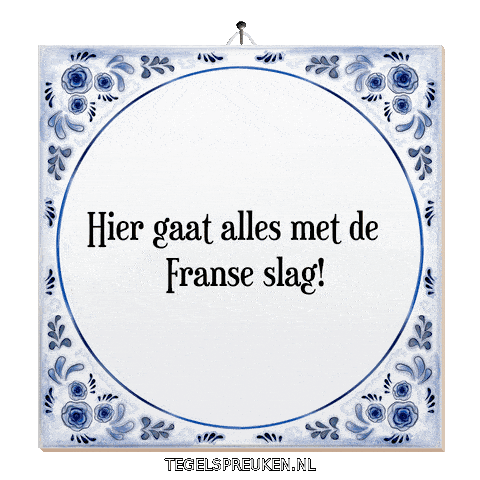 Relaxed Doe Maar Sticker by Tegelspreuken.nl