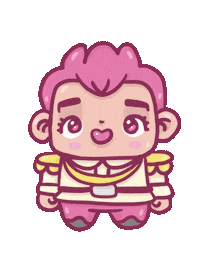 Kawaii Sticker by Garbi KW