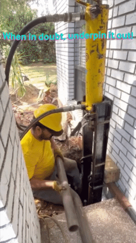 heliconusa giphygifmaker amazing construction foundation repair GIF
