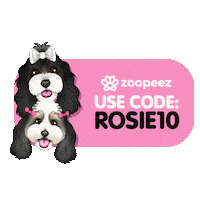 Little Rosie And Lily Cavoodle Sticker by zoopeez