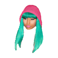 nikki minaj STICKER by imoji