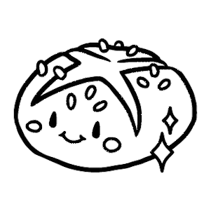 Bread Doodles Sticker