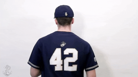 Navy Baseball GIF by Navy Athletics