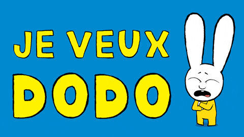 je veux dormir