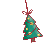 Christmas Tree Sticker by Demic
