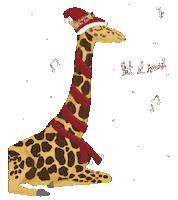Merry Christmas Fun Sticker by Craft Circus - Flaschenpost Gin & BIRDS Dry Gin