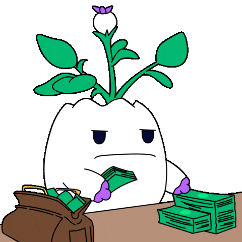 Make It Rain Money Sticker by Magic Eden