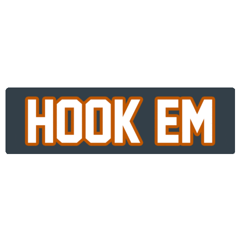 Texas Longhorns Football Sticker by SportsManias