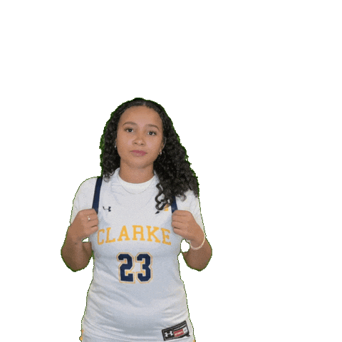 Clarke Athletics Sticker by Clarke University