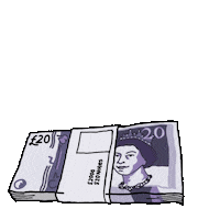 Money Balling Sticker by DISCARD