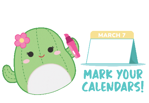 Cactus Squish Sticker by Squishmallows