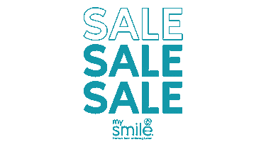 White Teeth Sale Sticker by MySmile