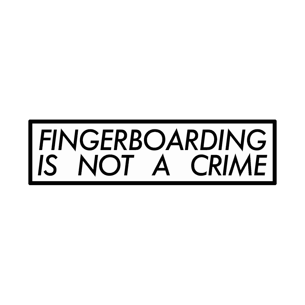 blaklistboards sorry magazine crime wheels Sticker