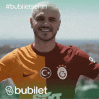 Mauro Icardi Galatasaray GIF by Bubilet