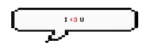 miss you love Sticker