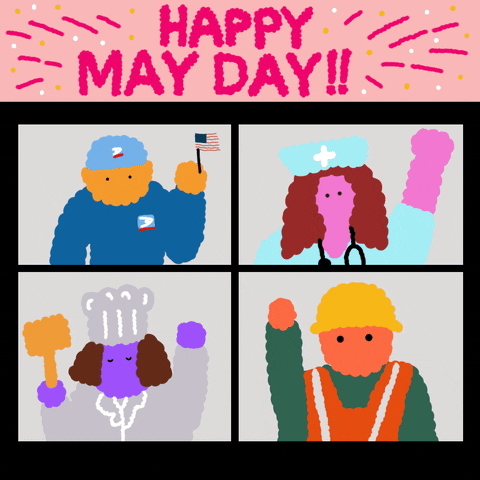 May Day GIF by INTO ACTION