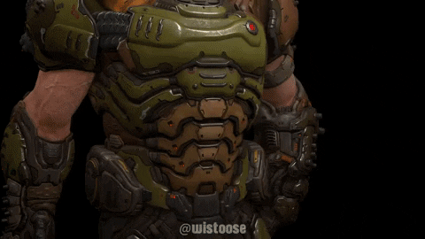 BorpoTheWizard giphygifmaker doom cigar slayer GIF