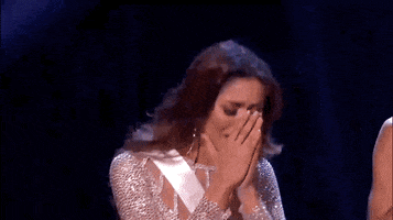 happy tears GIF by Miss USA