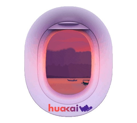 Indonesia Plane Sticker by Huakai