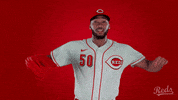 Amir Garrett Baseball GIF by Cincinnati Reds
