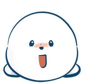Excited Bounce Sticker
