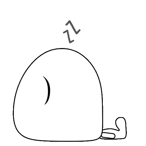 mindfulmochi giphyupload tired sleep peace Sticker