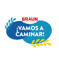 BraunEc fitness lifestyle ejercicio caminar Sticker