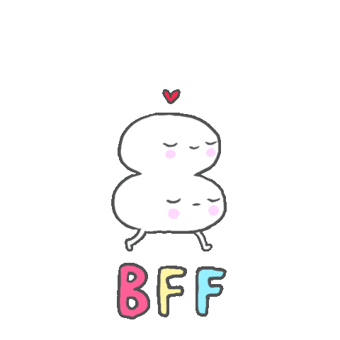 Best Friend Love Sticker by FriendsWithYou