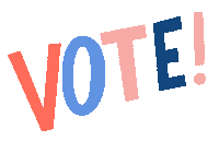 helloluckycards vote protest mail i voted Sticker