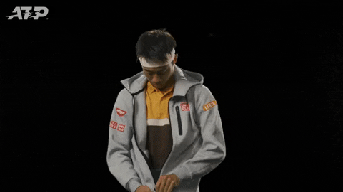 zip up tennis player GIF by ATP Tour